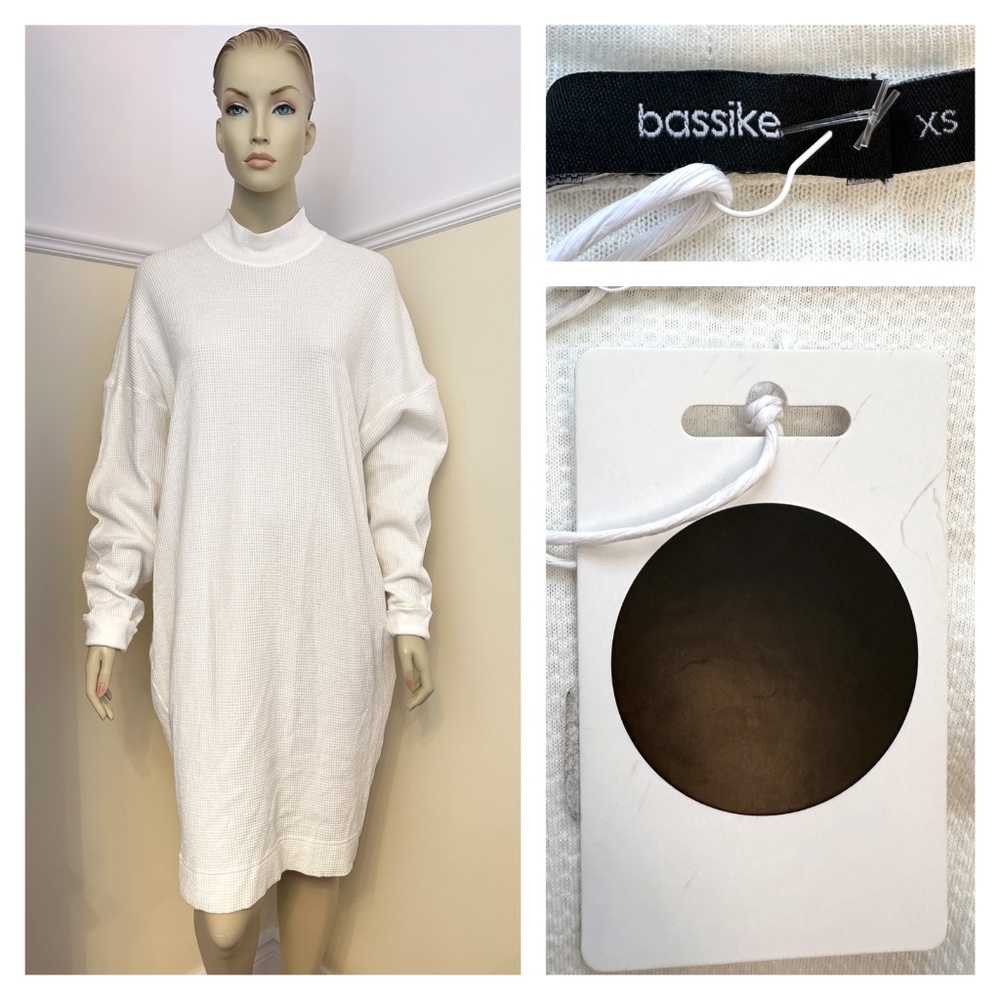 Bassike 100% cotton oversized dress